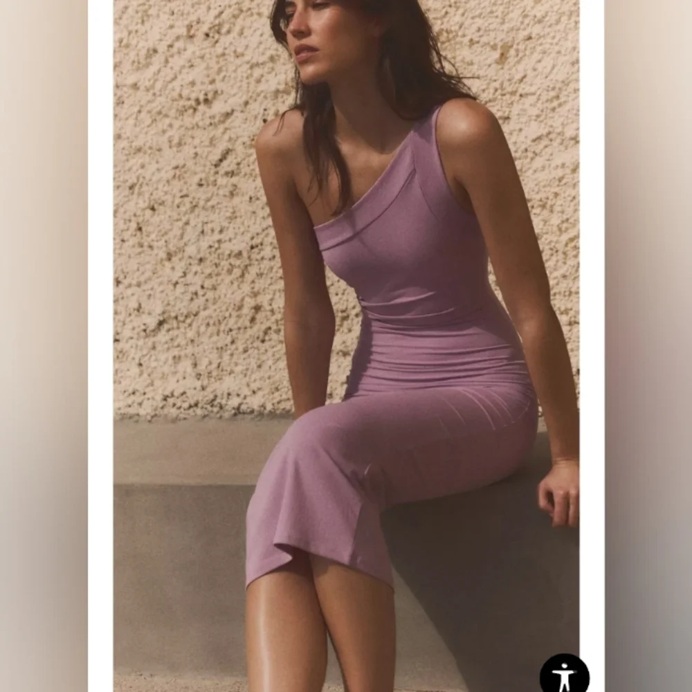 Zara Asymmetric Midi Dress - Picture 3 of 8